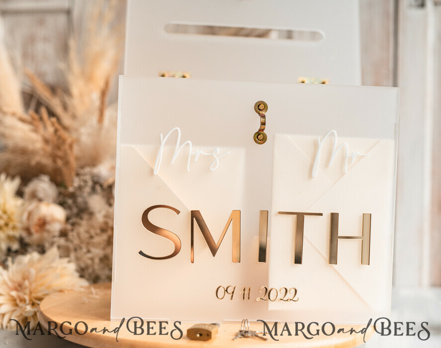 CARD BOXES acrylic Cards box Frozen wedding wishing well acrylic money gift card box, Personalized Wedding Card Box, Acrylic Card Box, Wedding Card Box with Lid, Wedding Money Box, Wedding Card Box, Wedding Card Holder