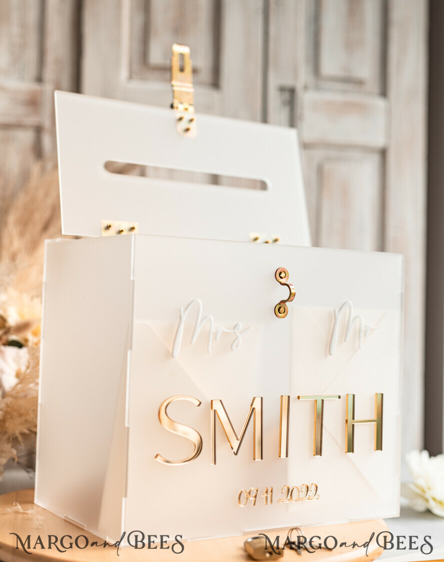 CARD BOXES acrylic Cards box Frozen wedding wishing well acrylic money gift card box, Personalized Wedding Card Box, Acrylic Card Box, Wedding Card Box with Lid, Wedding Money Box, Wedding Card Box, Wedding Card Holder