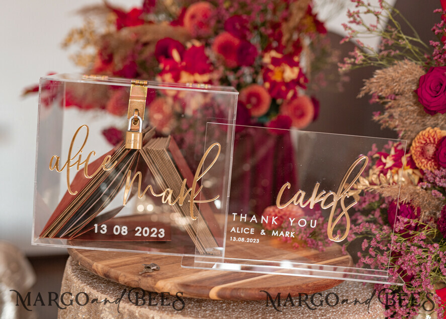 CARD BOXES acrylic Cards box Elegant Clear wedding Set acrylic card box with Lock and sign cards & gifts, Personalized Wedding Card Box, Clear Card Box, Wedding Card Box with Lid, Wedding Money Box, Wedding Card Holder