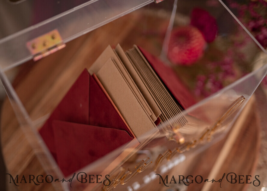 CARD BOXES acrylic Cards box Elegant Clear wedding Set acrylic card box with Lock and sign cards & gifts, Personalized Wedding Card Box, Clear Card Box, Wedding Card Box with Lid, Wedding Money Box, Wedding Card Holder