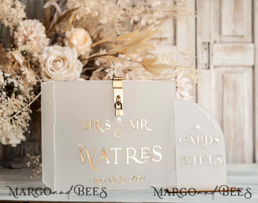 CARD BOXES acrylic Cards box Elegant Frozen wedding Set acrylic card box with Lock and sign cards & gifts, Personalized Wedding Card Box, Clear Card Box, Wedding Card Box with Lid, Wedding Money Box, Wedding Card Holder