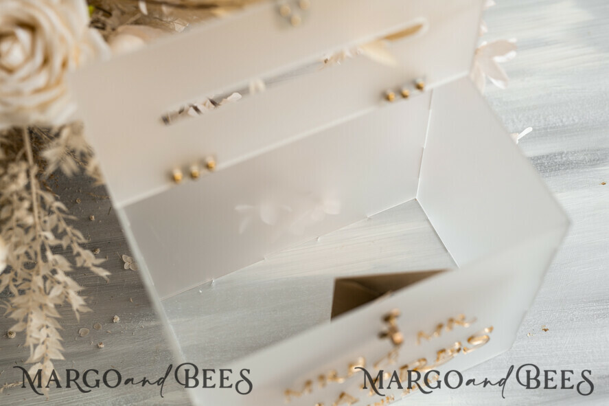 CARD BOXES acrylic Cards box Elegant Frozen wedding Set acrylic card box with Lock and sign cards & gifts, Personalized Wedding Card Box, Clear Card Box, Wedding Card Box with Lid, Wedding Money Box, Wedding Card Holder