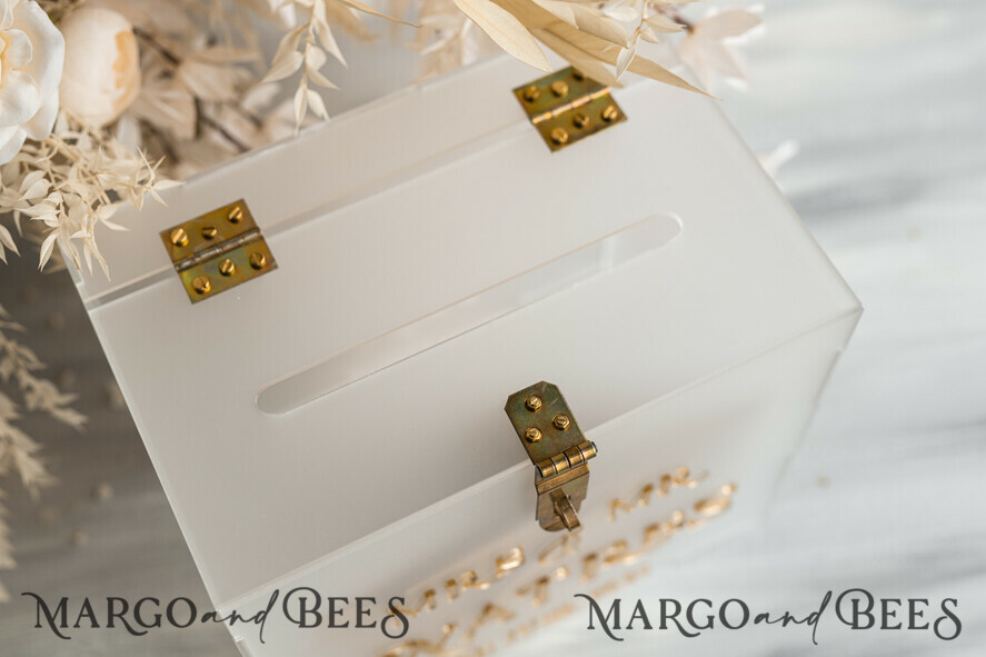 CARD BOXES acrylic Cards box Elegant Frozen wedding Set acrylic card box with Lock and sign cards & gifts, Personalized Wedding Card Box, Clear Card Box, Wedding Card Box with Lid, Wedding Money Box, Wedding Card Holder