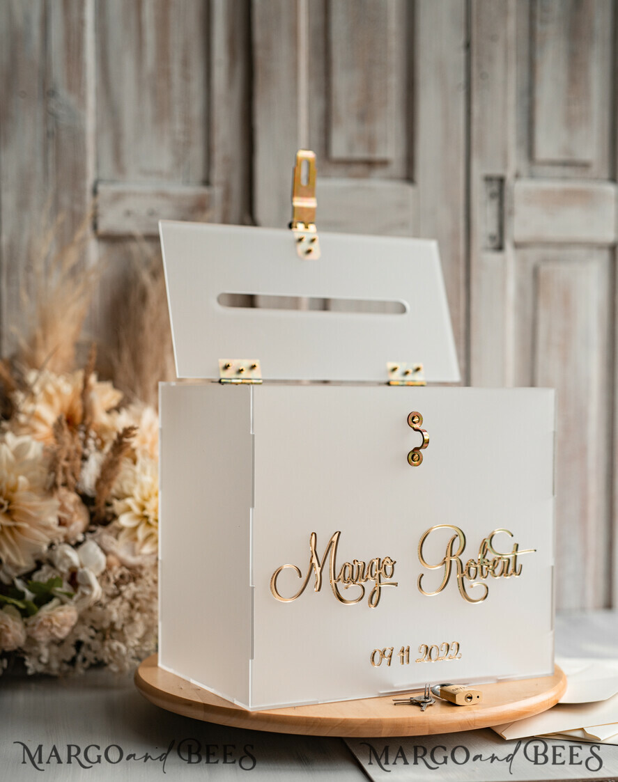 CARD BOXES acrylic Cards box Frozen wedding wishing well acrylic money gift card box, Personalized Wedding Card Box, Acrylic Card Box, Wedding Card Box with Lid, Wedding Money Box, Wedding Card Box, Wedding Card Holder