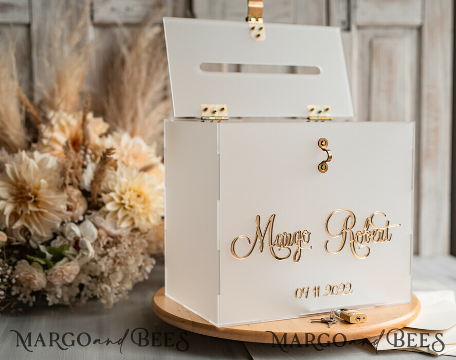 CARD BOXES acrylic Cards box Frozen wedding wishing well acrylic money gift card box, Personalized Wedding Card Box, Acrylic Card Box, Wedding Card Box with Lid, Wedding Money Box, Wedding Card Box, Wedding Card Holder