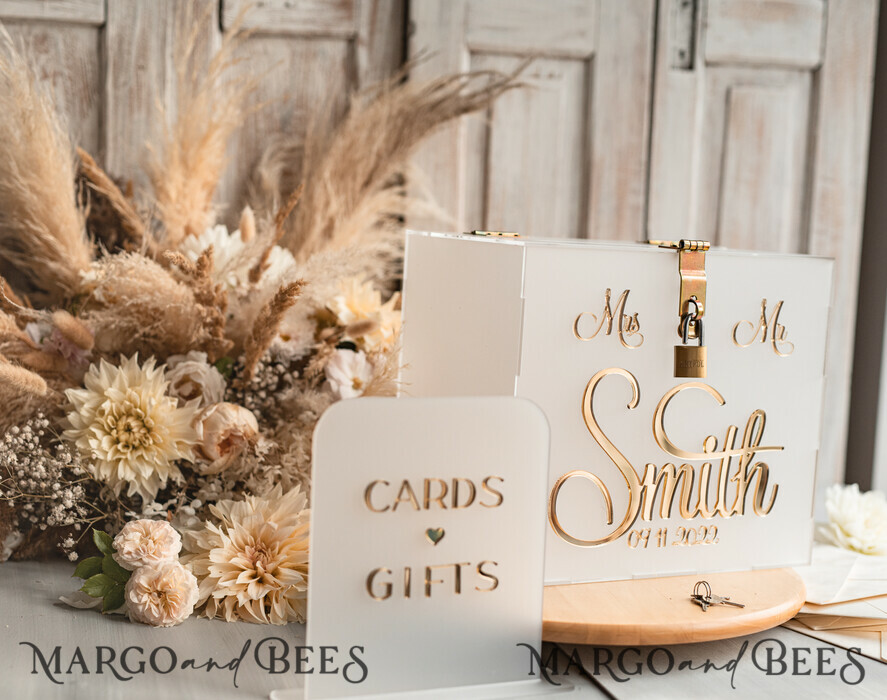 CARD BOXES acrylic Cards box Elegant Frozen wedding Set acrylic card box with Lock and sign cards & gifts, Personalized Wedding Card Box, Clear Card Box, Wedding Card Box with Lid, Wedding Money Box, Wedding Card Holder