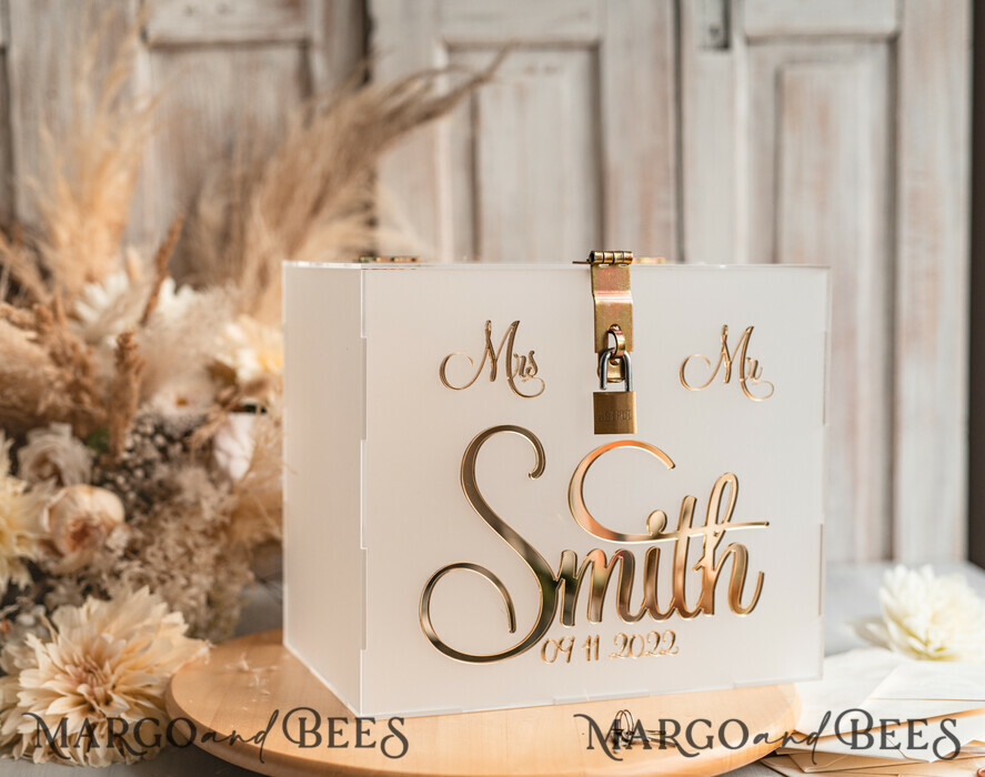 CARD BOXES acrylic Cards box Elegant Frozen wedding Set acrylic card box with Lock and sign cards & gifts, Personalized Wedding Card Box, Clear Card Box, Wedding Card Box with Lid, Wedding Money Box, Wedding Card Holder