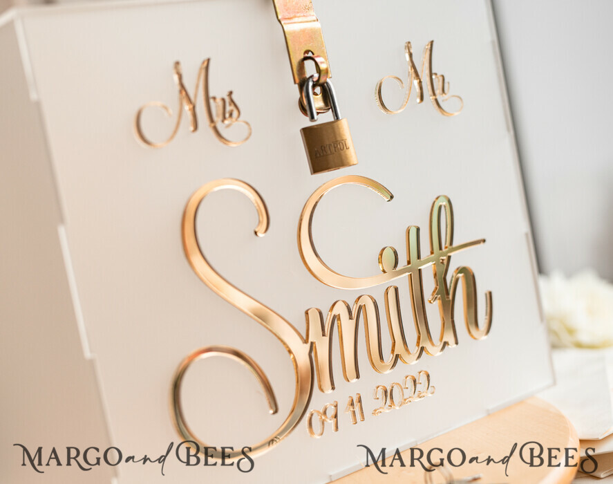 CARD BOXES acrylic Cards box Elegant Frozen wedding Set acrylic card box with Lock and sign cards & gifts, Personalized Wedding Card Box, Clear Card Box, Wedding Card Box with Lid, Wedding Money Box, Wedding Card Holder
