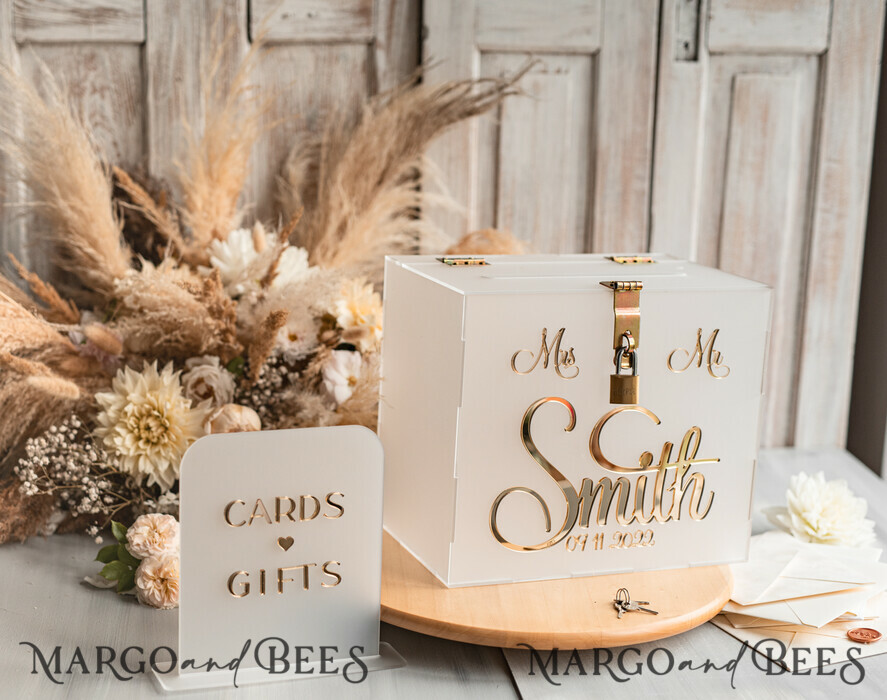 CARD BOXES acrylic Cards box Elegant Frozen wedding Set acrylic card box with Lock and sign cards & gifts, Personalized Wedding Card Box, Clear Card Box, Wedding Card Box with Lid, Wedding Money Box, Wedding Card Holder