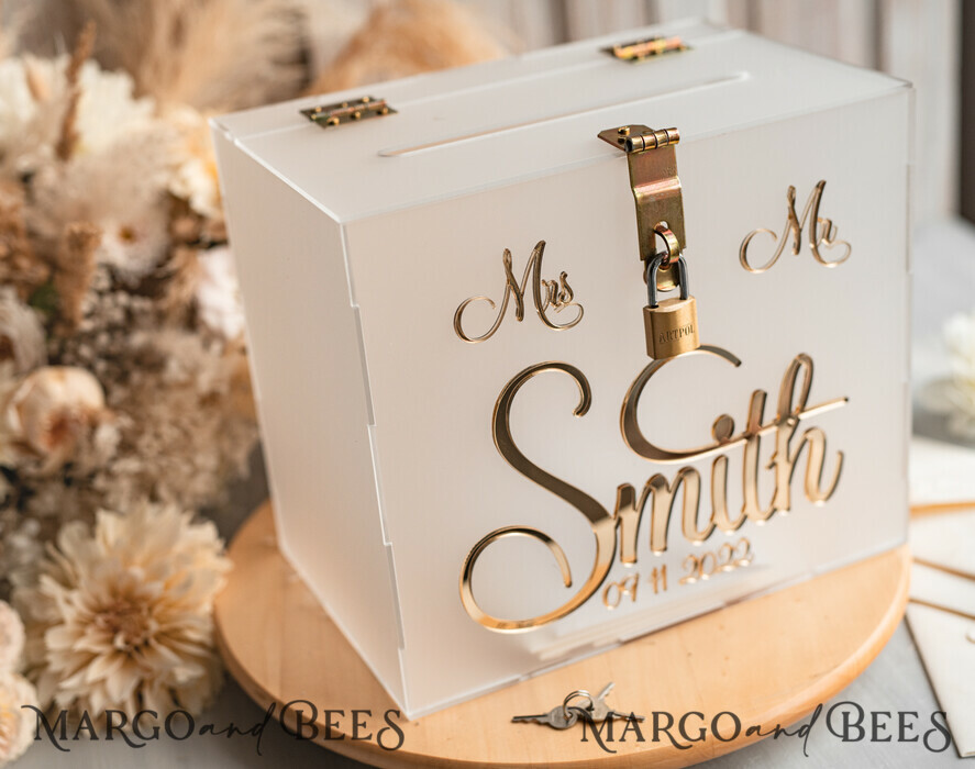 CARD BOXES acrylic Cards box Elegant Frozen wedding Set acrylic card box with Lock and sign cards & gifts, Personalized Wedding Card Box, Clear Card Box, Wedding Card Box with Lid, Wedding Money Box, Wedding Card Holder