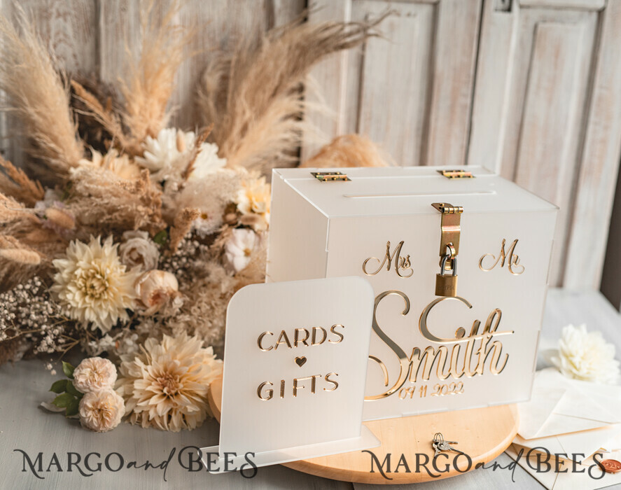 CARD BOXES acrylic Cards box Elegant Frozen wedding Set acrylic card box with Lock and sign cards & gifts, Personalized Wedding Card Box, Clear Card Box, Wedding Card Box with Lid, Wedding Money Box, Wedding Card Holder