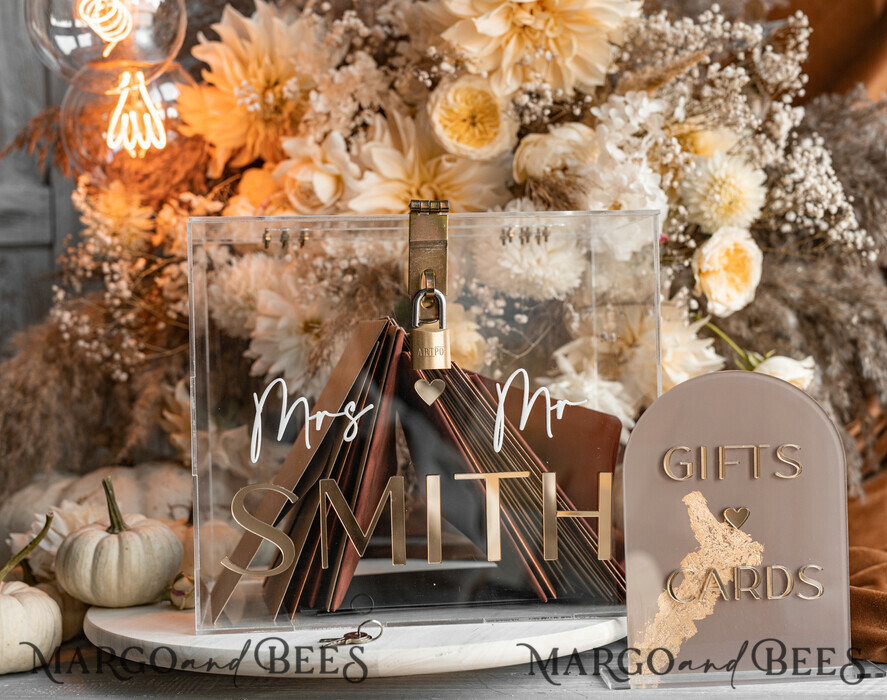 CARD BOXES acrylic Cards box Elegant Clear wedding Set acrylic card box with Lock and sign cards & gifts, Personalized Wedding Card Box, Clear Card Box, Wedding Card Box with Lid, Wedding Money Box, Wedding Card Holder