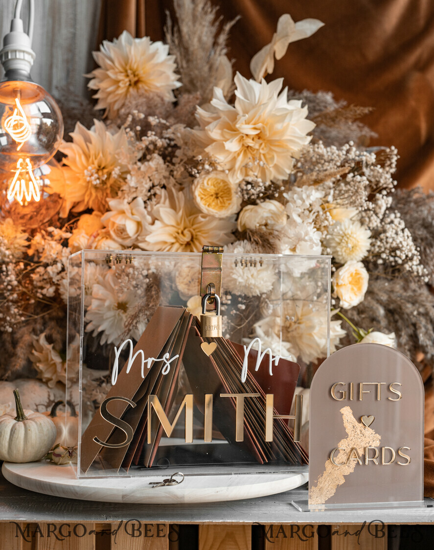 CARD BOXES acrylic Cards box Elegant Clear wedding Set acrylic card box with Lock and sign cards & gifts, Personalized Wedding Card Box, Clear Card Box, Wedding Card Box with Lid, Wedding Money Box, Wedding Card Holder