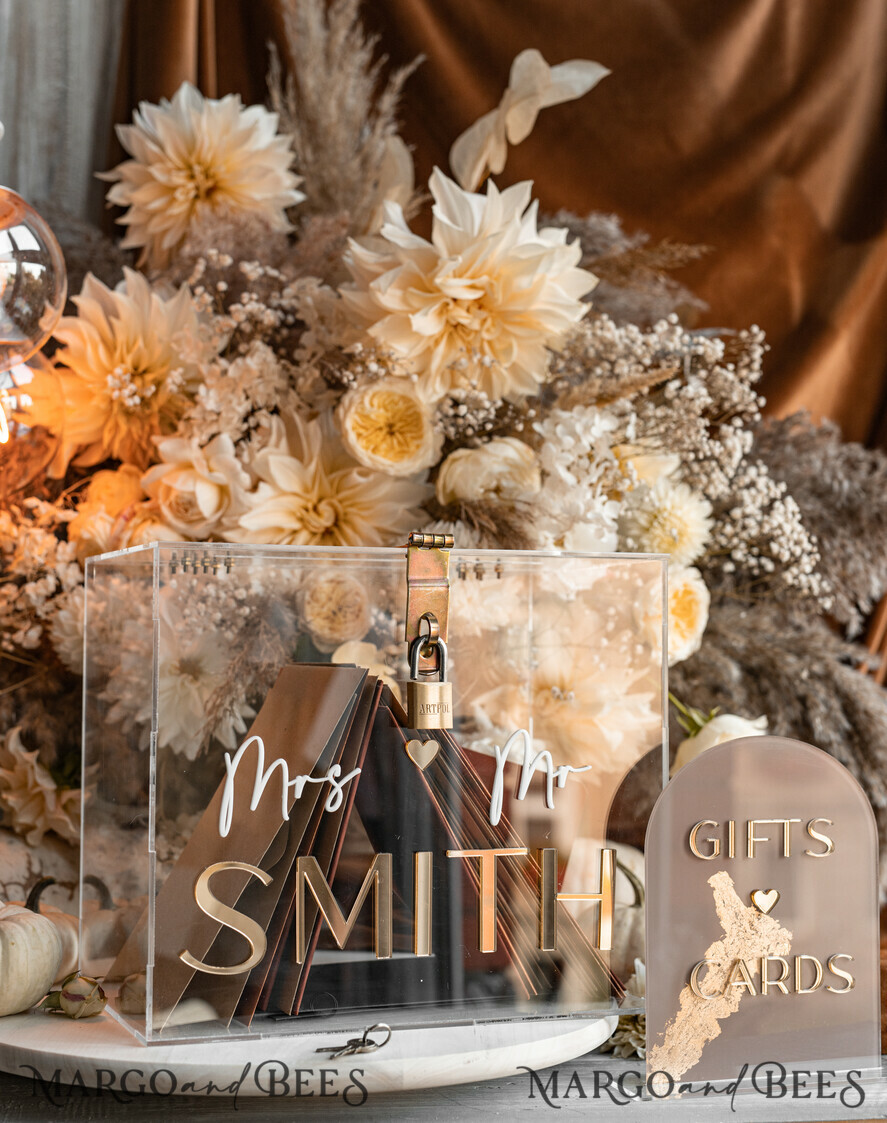 CARD BOXES acrylic Cards box Elegant Clear wedding Set acrylic card box with Lock and sign cards & gifts, Personalized Wedding Card Box, Clear Card Box, Wedding Card Box with Lid, Wedding Money Box, Wedding Card Holder