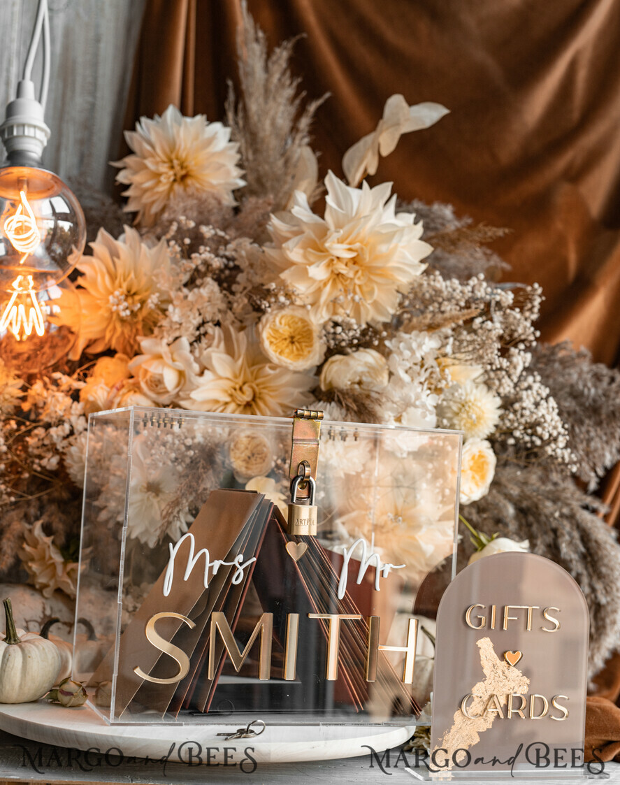 CARD BOXES acrylic Cards box Elegant Clear wedding Set acrylic card box with Lock and sign cards & gifts, Personalized Wedding Card Box, Clear Card Box, Wedding Card Box with Lid, Wedding Money Box, Wedding Card Holder