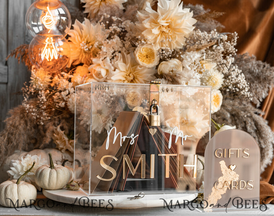 CARD BOXES acrylic Cards box Elegant Clear wedding Set acrylic card box with Lock and sign cards & gifts, Personalized Wedding Card Box, Clear Card Box, Wedding Card Box with Lid, Wedding Money Box, Wedding Card Holder