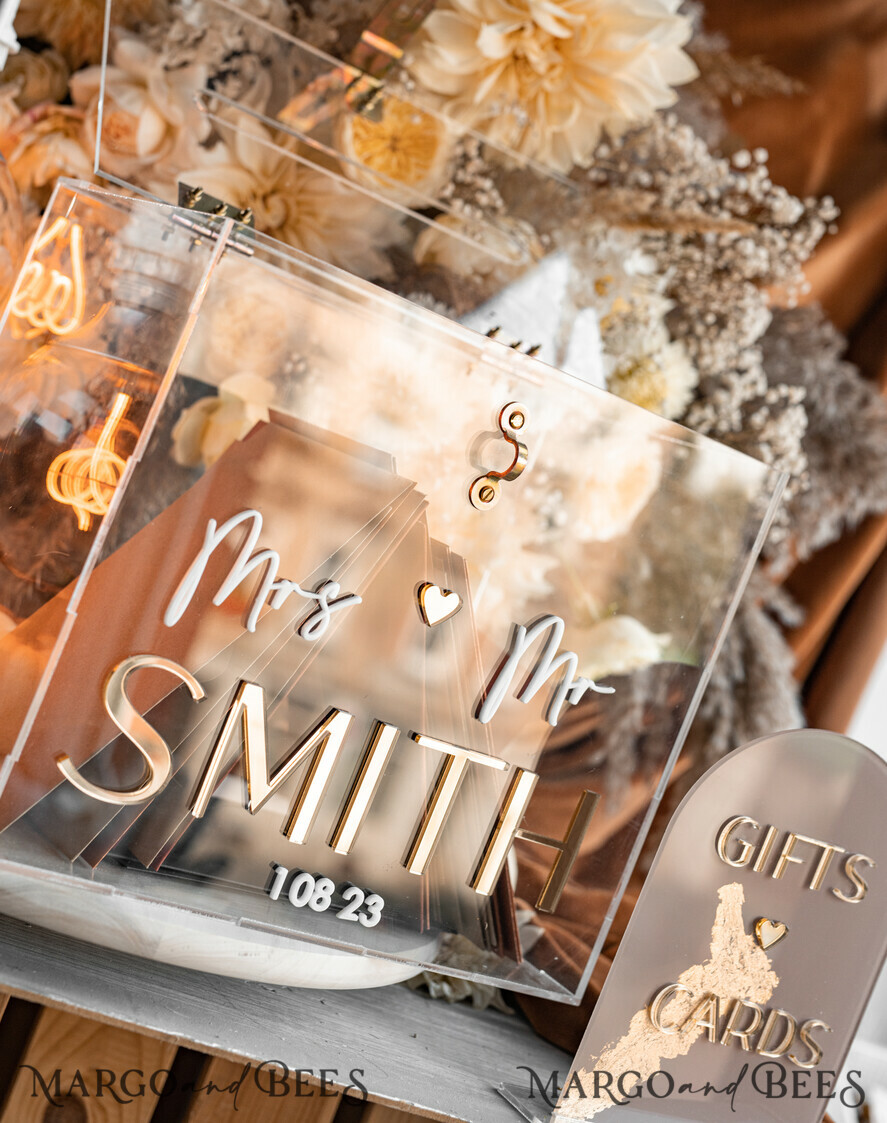 CARD BOXES acrylic Cards box Elegant Clear wedding Set acrylic card box with Lock and sign cards & gifts, Personalized Wedding Card Box, Clear Card Box, Wedding Card Box with Lid, Wedding Money Box, Wedding Card Holder