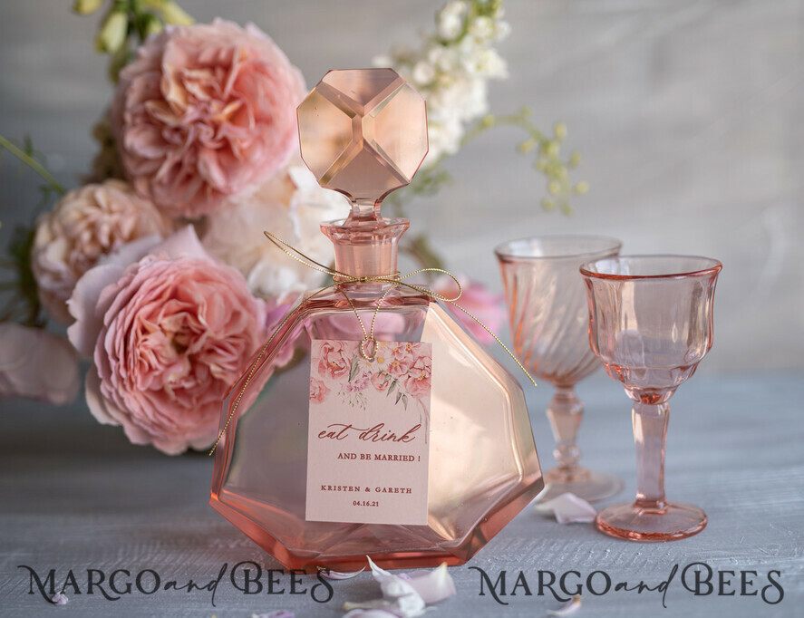 DRINKS LABELS Romantic wine label