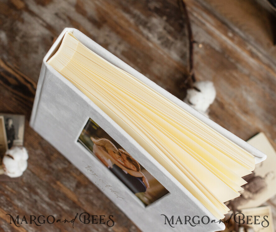 WEDDING GUEST BOOKS Instax Instant Photo Book Preonalised wedding Guestbook, Velvet Instant Photo Book Boho Elegant Instax Wedding Photo Guestbook