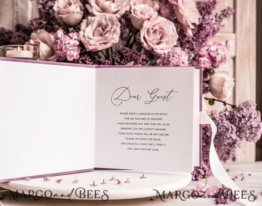 WEDDING GUEST BOOKS Instax Instant Photo Book Mauve Gold Acrylic Wedding Guest Book Personalised, Velvet Dusty Rose Instant Photo Book Boho Elegant Instax Wedding Photo Guestbook