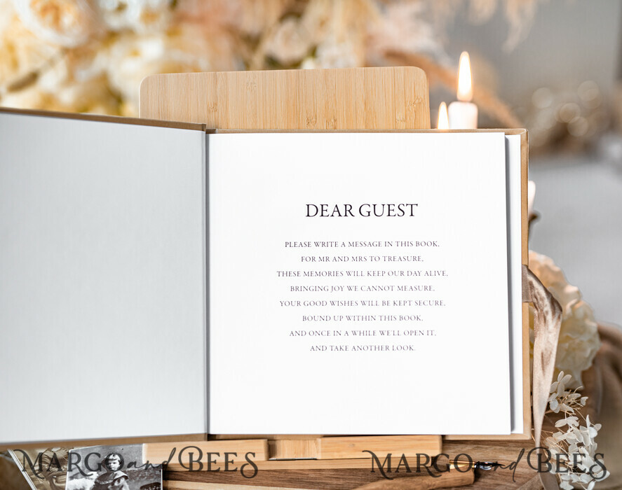 WEDDING GUEST BOOKS Instax Instant Photo Book Wedding Guest Book Personalised, Velvet Instant Photo Book Boho Elegant Instax Wedding Photo Guestbook
