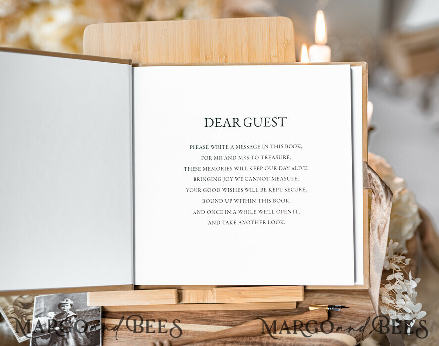 WEDDING GUEST BOOKS Instax Instant Photo Book Wedding Guest Book Personalised, Velvet Instant Photo Book Boho Elegant Instax Wedding Photo Guestbook