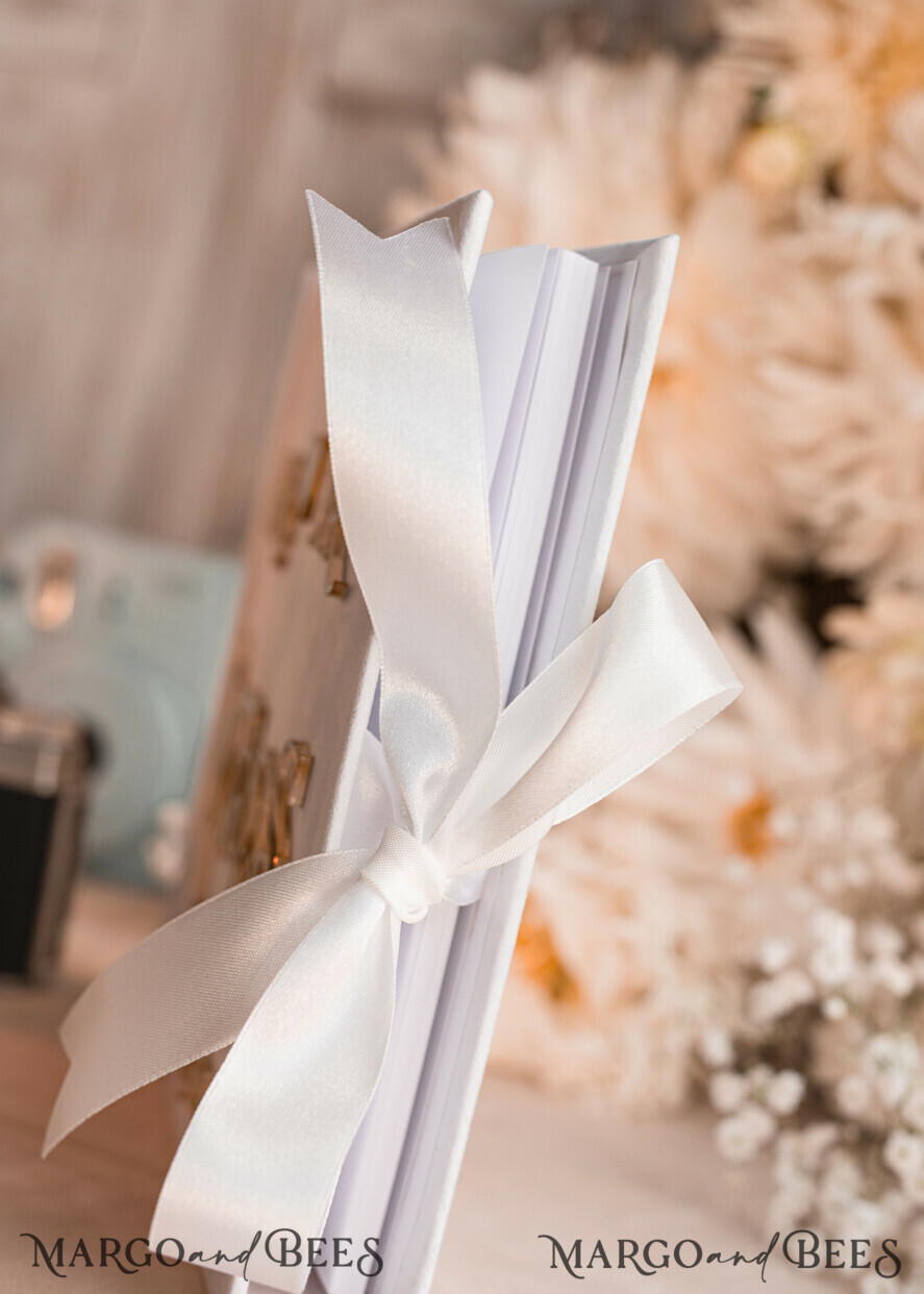WEDDING GUEST BOOKS Instax Instant Photo Book Pure White Gold Acrylic Wedding Guest Book Personalised and sign set, Velvet Instant Photo Book Boho Elegant Instax Wedding Photo Guestbook