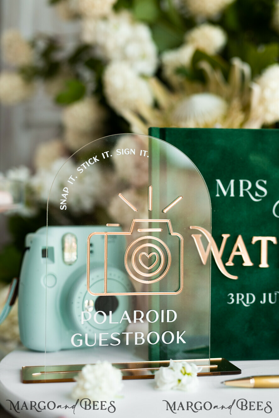 WEDDING GUEST BOOKS Instax Instant Photo Book Fall beige Gold Acrylic Wedding Guest Book Personalised and arch acrylic sign set, Tan Taupe Velvet Instant Photo Book Boho Elegant Instax Wedding Photo Guestbook, Earthy Acrylic Instax Guestbook Sign, Neutral Velvet Photobooh book