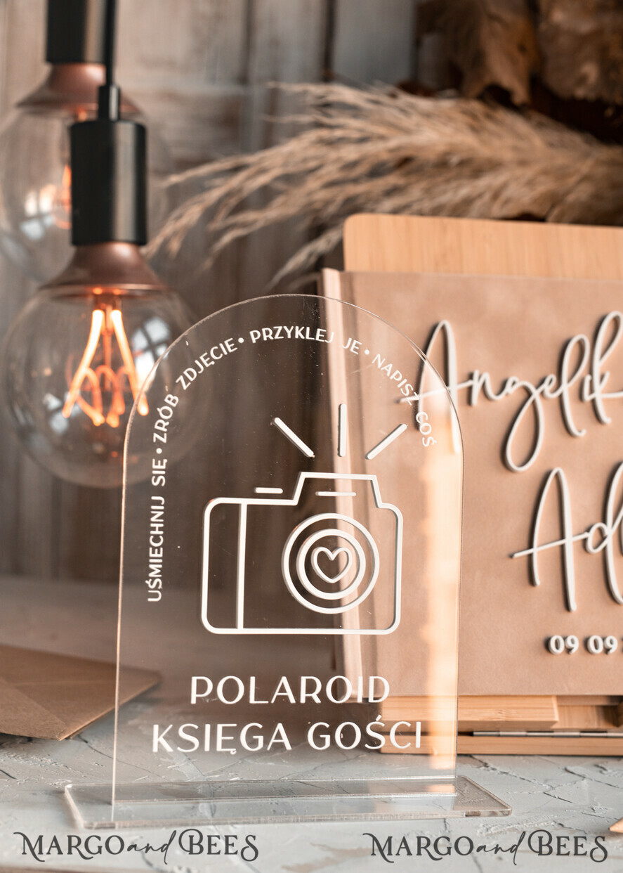 WEDDING GUEST BOOKS Instax Instant Photo Book Wedding Beige Guest Book Personalised and sign set, Velvet Instant Photo Book Boho Elegant Instax Wedding Photo Guestbook