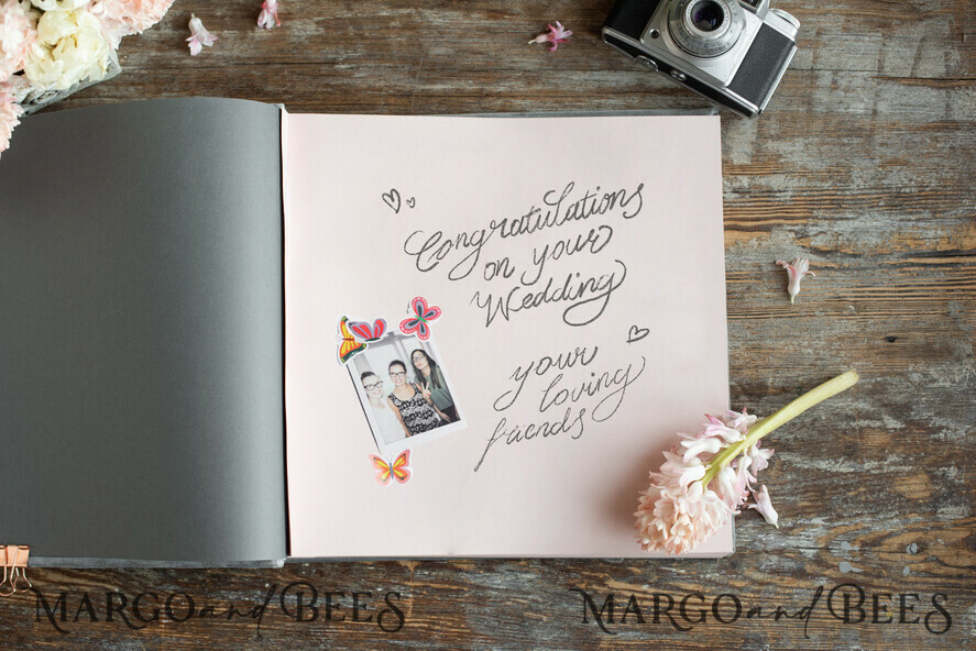 WEDDING GUEST BOOKS Instax Instant Photo Book Luxury Wedding GuestBook, Instant Photo Book Instax Wedding Photo Guestbook