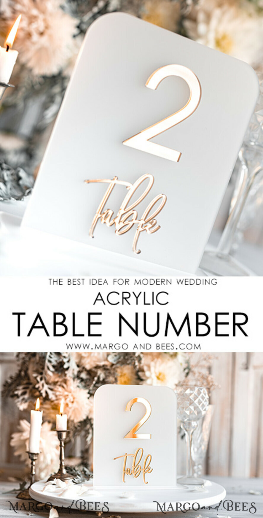 TABLE DECOR SIGNS Acrylic table decor Numbers Acrylic Frozen Table Numbers, Frosted Acrylic And Gold Sign,3D Gold Plexi Table Numbers, Luxury Wedding Table Decor, Wedding Signage Golden Mirror Table Numbers