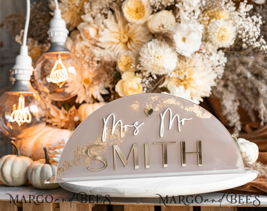 TABLE DECOR SIGNS Acrylic table decor Numbers Acrylic Arch Cappuccino Top Table Sign, Clear Acrylic And Gold Top Table Sign, Nude Taupe Gold Plexi Top Table Sign, Tan Luxury Wedding Table Decor, Earthy Wedding Signage Golden Mirror Top Table Sign