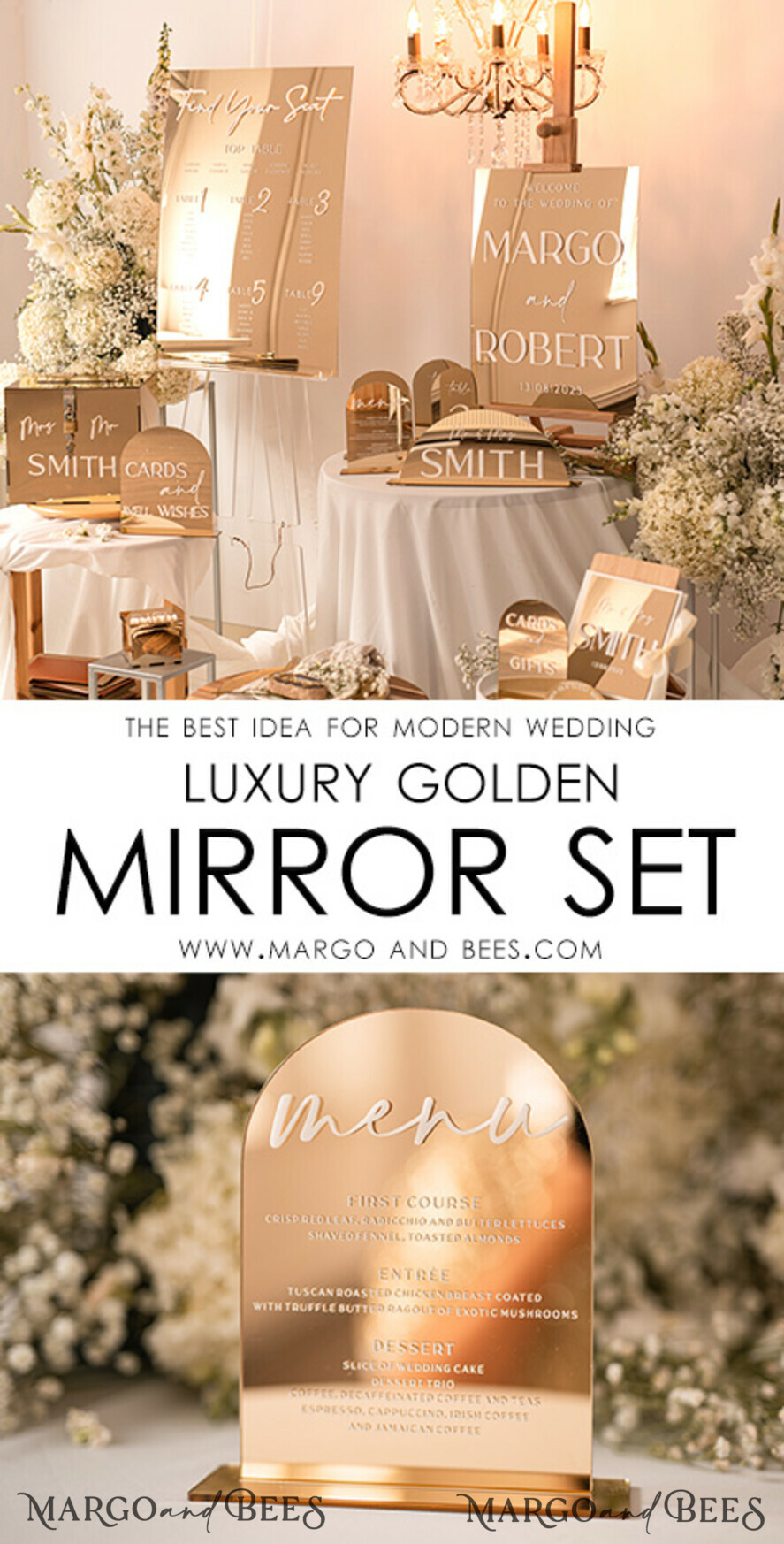 TABLE DECOR SIGNS Acrylic table decor Numbers Acrylic Arch Table menu, Gold Mirror Acrylic and gold Sign, Gold Plexi Table Numbers, Luxury Wedding Table Decor, 3D Wedding Signage Golden mirror table numbers