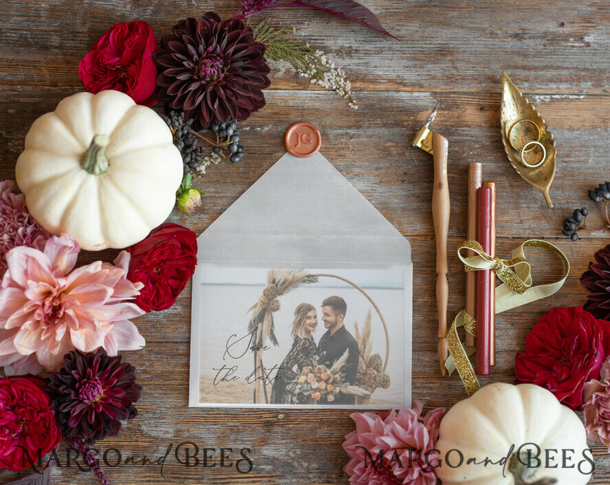 SAVE THE DATES photo magnets Save the date wedding card, custom photography, Wedding Save the Date card