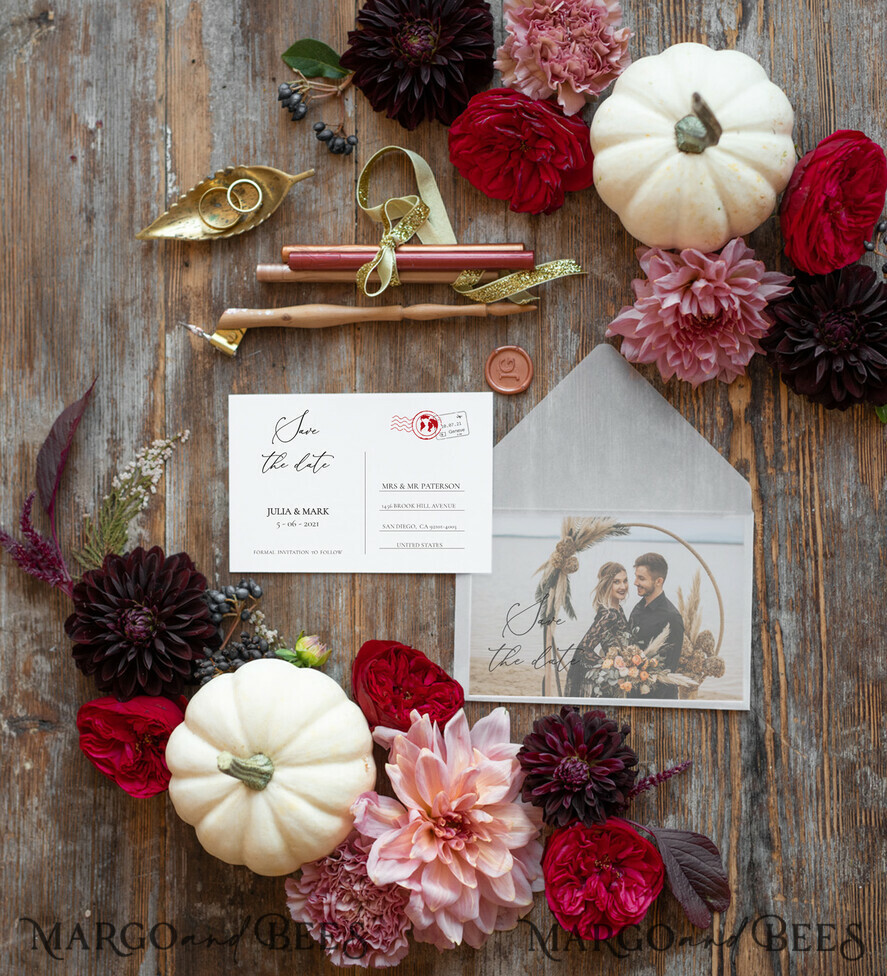 SAVE THE DATES photo magnets Save the date wedding card, custom photography, Wedding Save the Date card