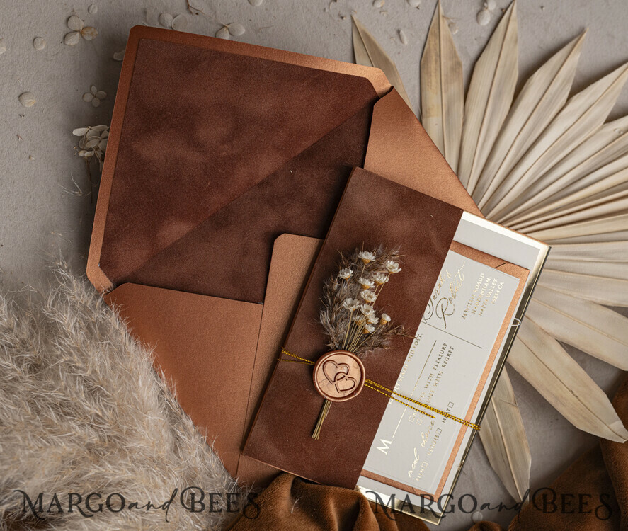 SAMPLING SERVICE samples Sample, bespoke sample set Fall Mirror gold Wedding Invitations, Elegant Terracotta Wedding Cards, Burnt orange Acrylic Wedding Invites, Mirror Gold Plexi Wedding Invitation Suite