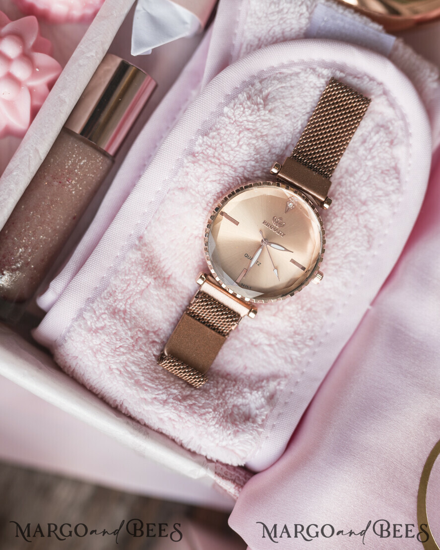 BRIDESMAID/BEST MAN BOX WILL YOU BE MY BRIDESMAID Bridesmaid Proposal Luxury Box, Personalized Proposal Bridesmaid Robe, Watch and Hip Flash set