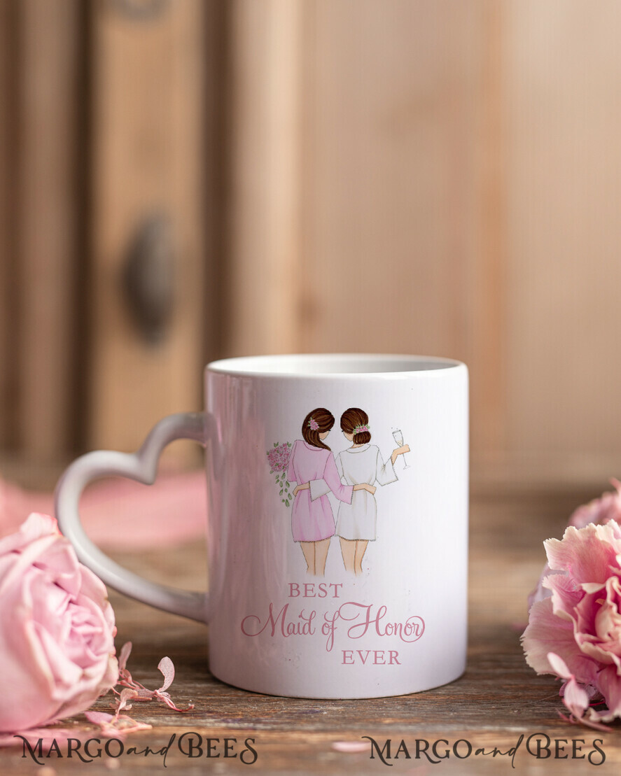 BRIDESMAID/BEST MAN BOX WILL YOU BE MY BRIDESMAID Maid Of Honor Wedding Present Box, Satin Robe Bridesmaid Proposal, natural set for wedding
