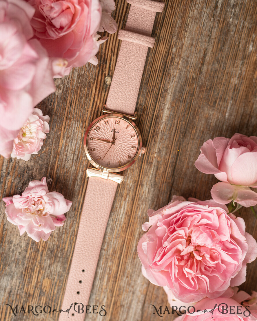 BRIDESMAID/BEST MAN BOX WILL YOU BE MY BRIDESMAID Bridesmaid Proposal Luxury Box, Original Handmade Bridesmaid Set, Watch set rose gold