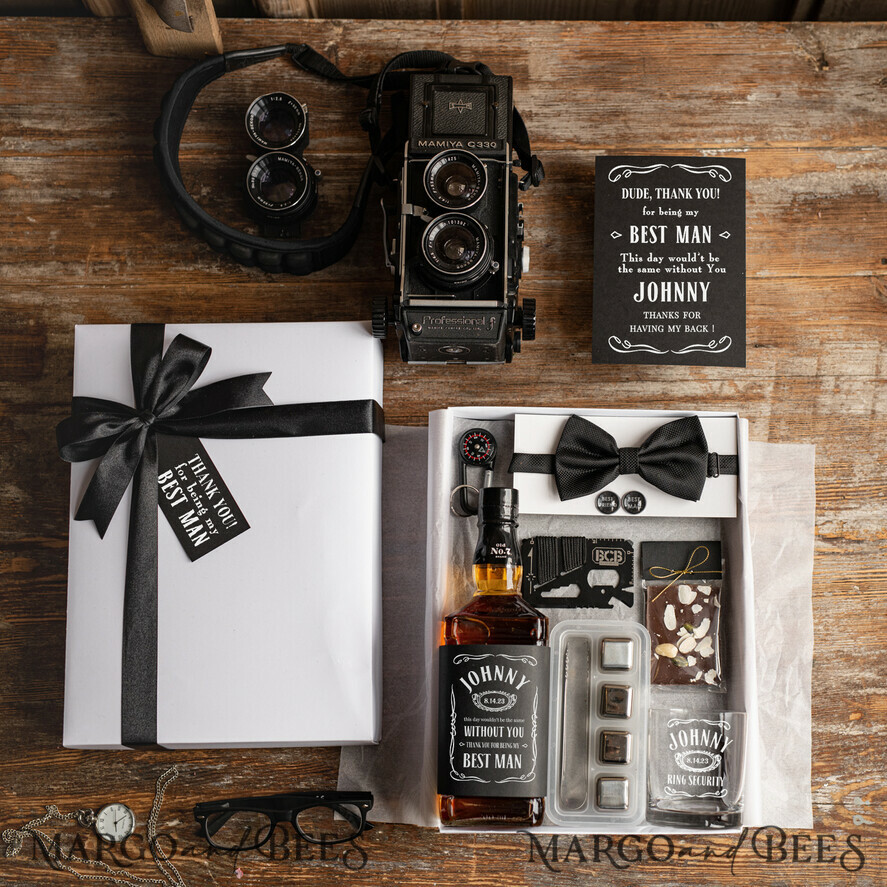 BRIDESMAID/BEST MAN BOX BEST MAN THANK YOU Best Man Gromsman Gift Present Box, Will you be My BEST MAN, Groomsman Thank you proposal box