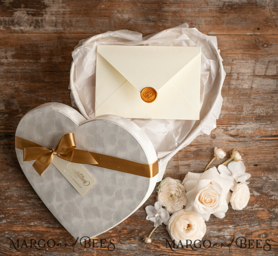 NEWLY WEDS COUPLE GIFTS Bride gifts Wedding Gift Bridal Box, Velvet custom wedding Bride Robe, Robe for Bride Present, Custom Box Lace Robe