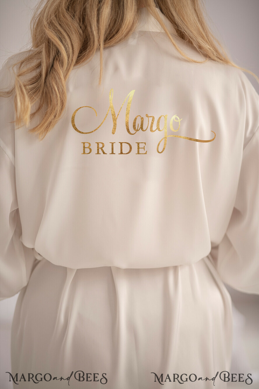NEWLY WEDS COUPLE GIFTS Bride gifts Floral Gold Wedding Present Box, Bride Satin Robe for Bride, Custom Floral Bride Mug, Elegant wedding garter