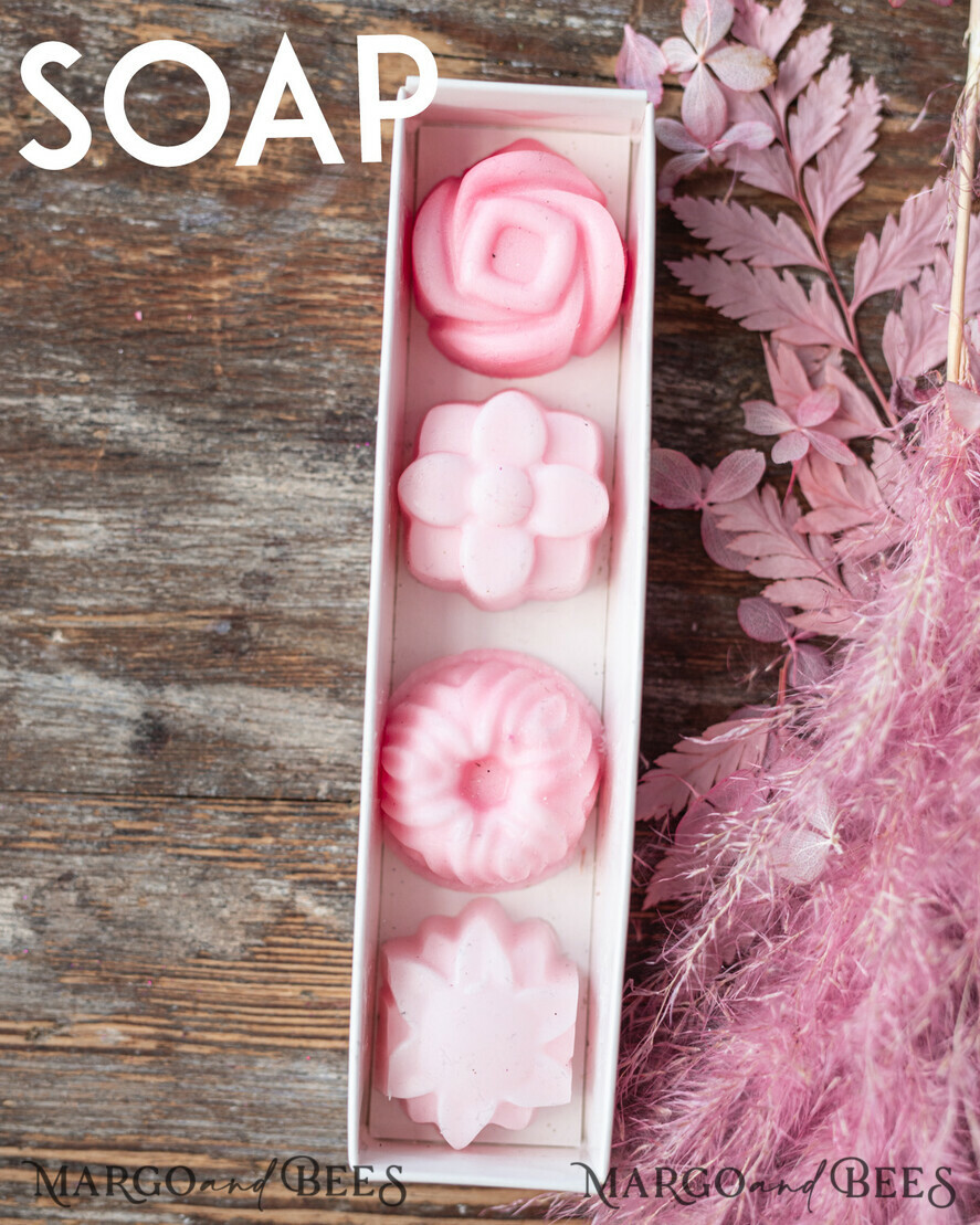 BRIDESMAID/BEST MAN BOX BRIDESMAID THANK YOU Bridesmaid Thank You Box Pink Blush satin robe maid of honor bath salt soap velvet box