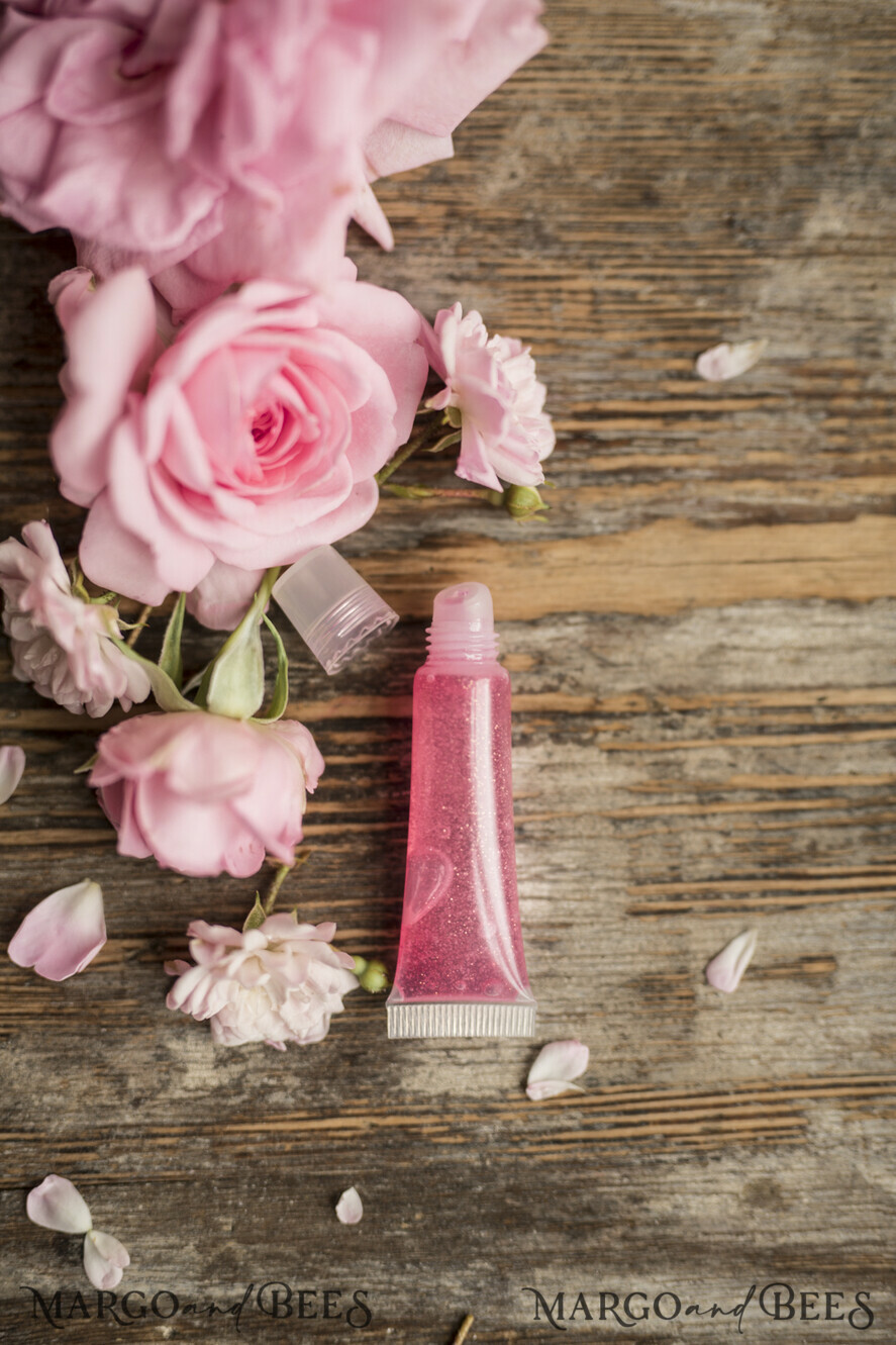 BRIDESMAID/BEST MAN BOX Bachelorette Party Favors Lip balms Proposal Box Set, Bridal Shower Present Lip balm gloss