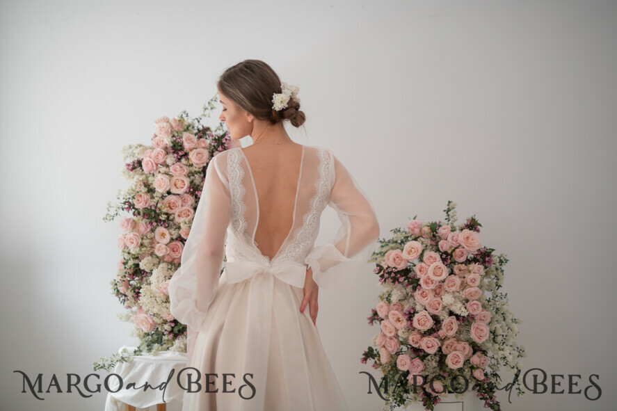 BRIDE bolero, robes, garter WEDDING BOLERO & SHRUGS Ivory Wedding bolero long sleeve Shrug Women Wedding, Bridal Sweater Cover, Jacket for Bride, Bridal Blouse Bridal Shrug