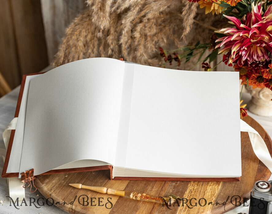 WEDDING GUEST BOOKS Velvet Instax Guestbook terracotta Gold Presonalised Wedding Guest Book and arch acrylic Instax Sign, Velvet Memory Photo Booh Book and Clear Sign Set Fall Wedding, Polaroid velvet Guest book & Plexi Instax Sign set