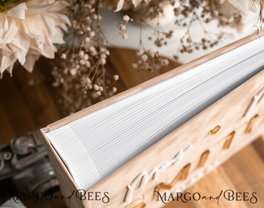 WEDDING GUEST BOOKS Velvet Instax Guestbook beige Gold Presonalised Wedding Guest Book and arch acrylic Instax Sign, Velvet Memory Photo Booh Book and Clear Sign Set Fall Wedding, Polaroid velvet Guest book & Plexi Instax Sign set