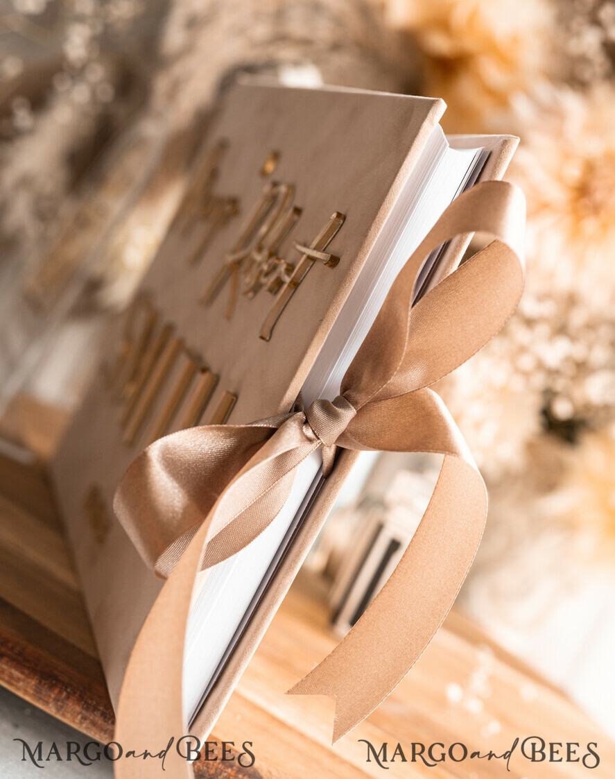 WEDDING GUEST BOOKS Velvet Instax Guestbook beige Gold Presonalised Wedding Guest Book and arch acrylic Instax Sign, Velvet Memory Photo Booh Book and Clear Sign Set Fall Wedding, Polaroid velvet Guest book & Plexi Instax Sign set