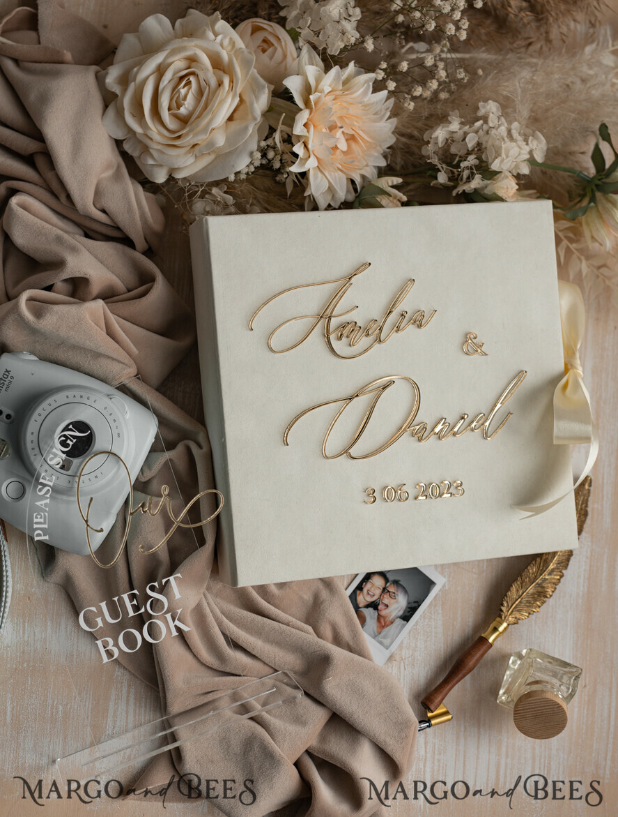 WEDDING GUEST BOOKS alternative guest book Alternative Guestbook Wedding Mad Lib Sheets in Velvet Box Marriage advice mad lib Box Instax Leave a Note to Bride & Groom Personalised Box