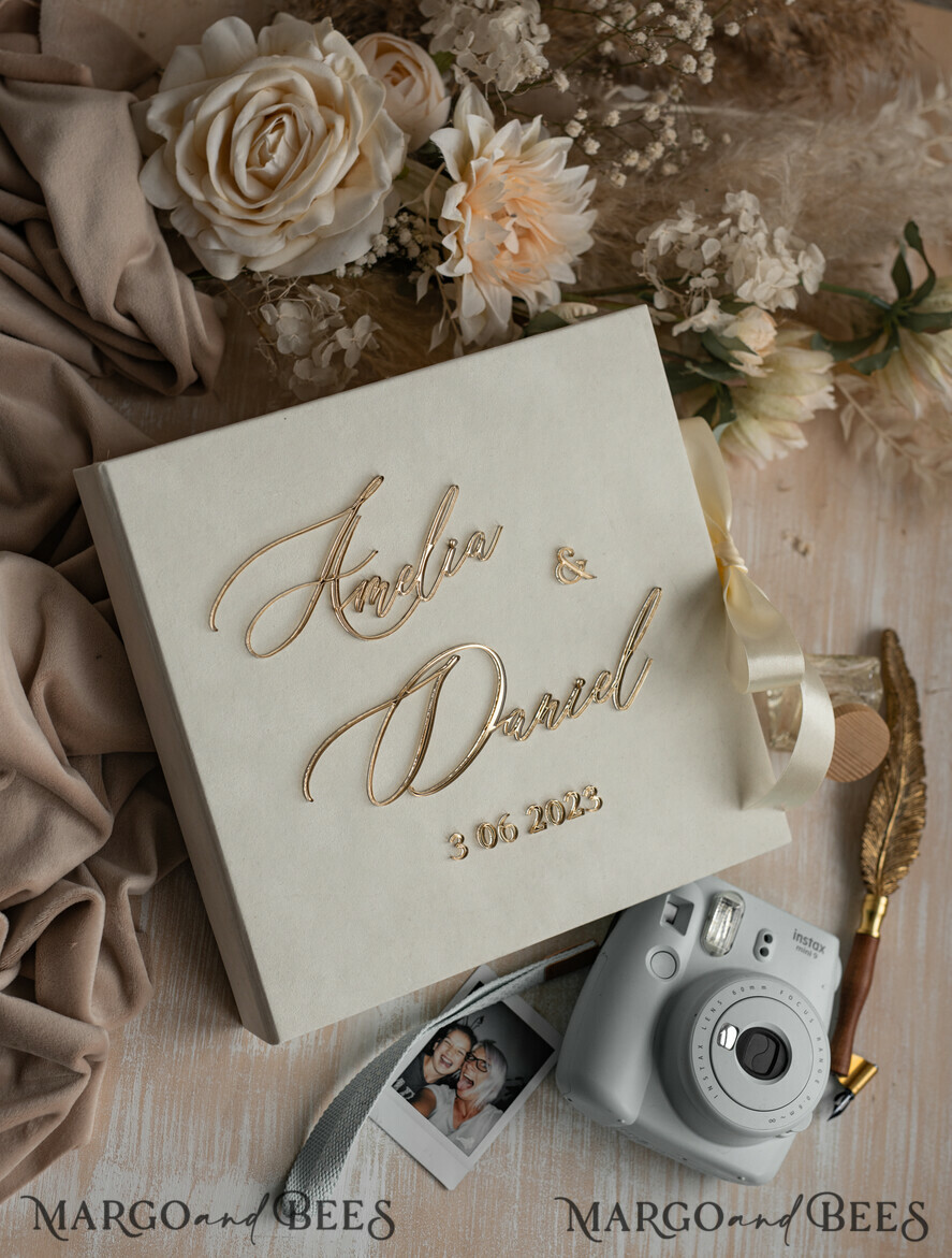 WEDDING GUEST BOOKS alternative guest book Alternative Guestbook Wedding Mad Lib Sheets in Velvet Box Marriage advice mad lib Box Instax Leave a Note to Bride & Groom Personalised Box